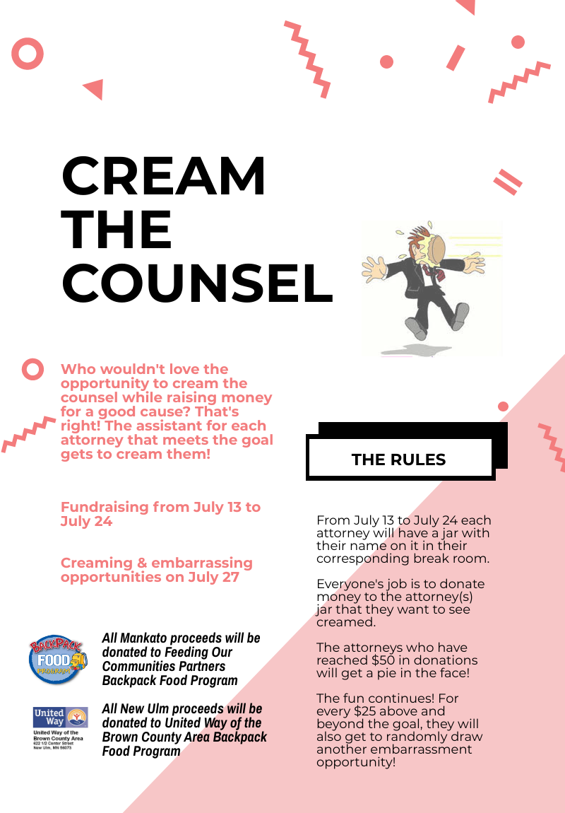 Cream The Counsel Poster