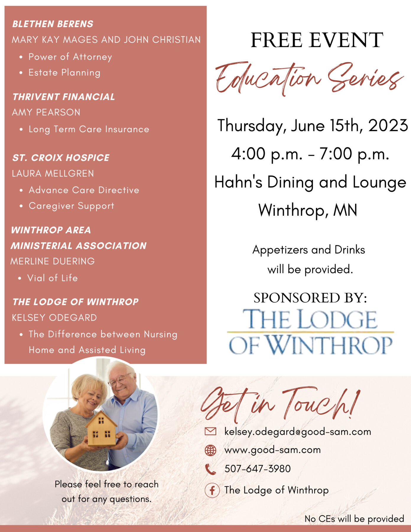 The Lodge of Winthrop Education Series